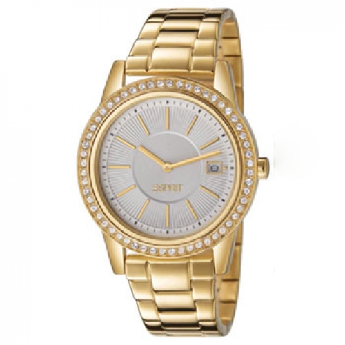Esprit Γυναικείο Ρολόι Με Χρυσό Μπρασελέ es106112002
