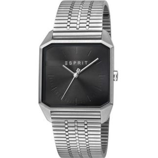 Ανδρικό Ρολόι ESPRIT Cube Silver Stainless Steel Bracelet ES1G071M0055