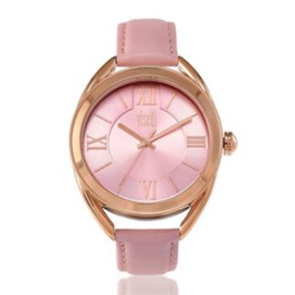Visetti Γυναικείο Ρολόι Με Ροζ Δερμάτινο Λουράκι TI-725RZ