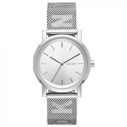 Ρολόι DKNY Soho με ασημί μπρασελέ και καντράν NY2620