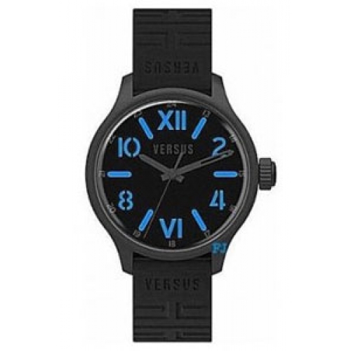 Versus Unisex Ρολόι Μαύρο Λουράκι 3C7050