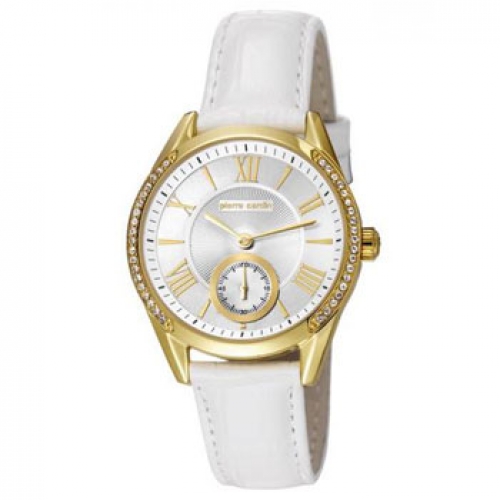 Pierre Cardin Γυναικείο Ρολόι Με Άσπρο Δερμάτινο Λουράκι pc106292f04