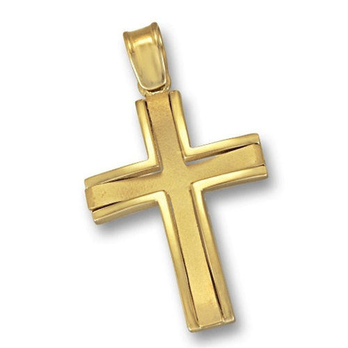 Χρυσός σταυρός 14κ ΣΤ1423Κ